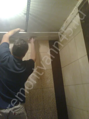 Монтаж натяжных потолков